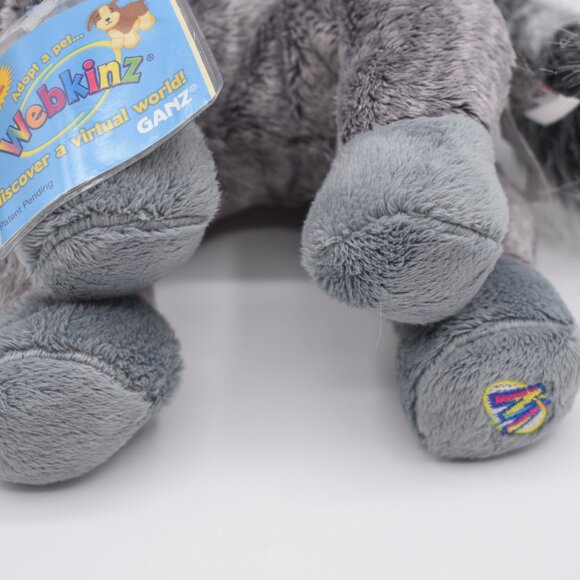 Webkinz Grey Arabian Horse with Code Tags Sealed Unused Plush Toy Virtual Pet - Picture 6 of 7